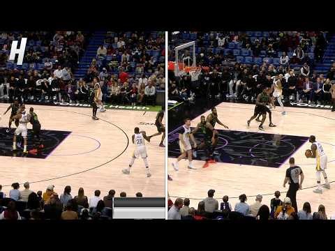 Absolutely NOBODY guarding Draymond Green 😭