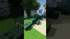 Alligator build tutorial in MINECRAFT! #shorts