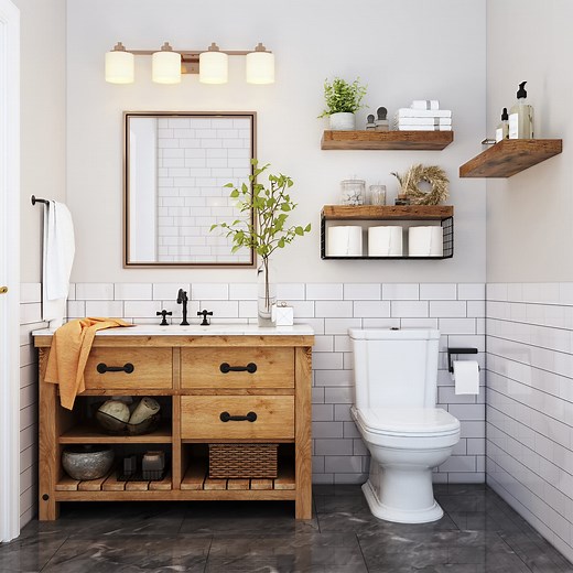 The Best Over-the-Toilet Storage Ideas to Keep You Organized