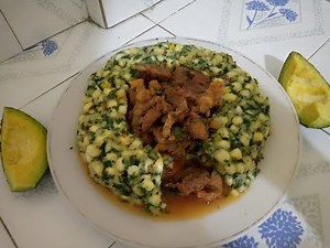 MUKIMO RECIPE KENYAN/MUKIMO WITH SPINACH