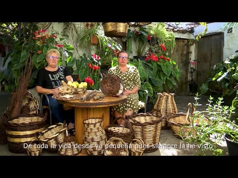 Cestería de Mimbre con Cecilia y Carmen