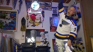 Meet the Blues' ultimate hype guy: The Towel Man