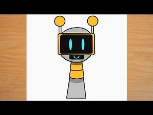 Como dibujar a Fun Bot de Incredibox Sprunki