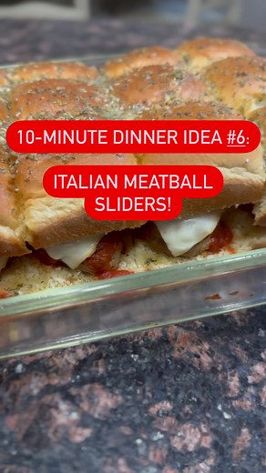 15K views · 285 reactions | DAY 6 of 10-Minute Dinner Ideas: Italian Meatball Sliders | Recipe and CHOPULA info is in the comments  | $5 Dinners | Facebook