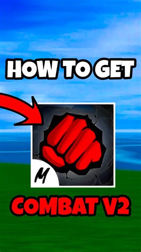 The secret to getting Combat V2 in Blox Fruits 🤫 #bloxfruits #roblox #tips