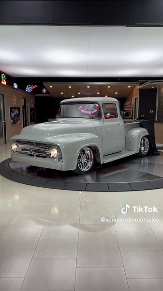 New Arrival: 1956 Ford F-100 Big Window Restomod