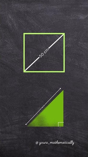 ⚡ Square Perimeter from Diagonal – Quick Trick!