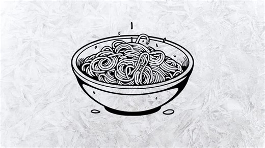 Spaghetti SVG Bundle: Hand-drawn Pasta Clipart (SVG, PNG) - Etsy