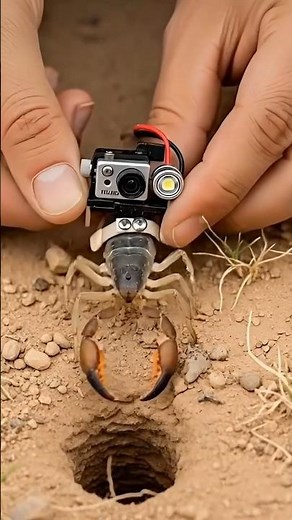 Scorpion GoPro POV Inside a Massive Underground