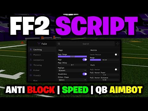 [NEW🏈] Football Fusion 2 Script - *Anti Block, Speed & Aimbot* ROBLOX (NO KEY!)