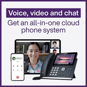 Upgrade your business phone to an all-in-one VoIP solution. Switch today and get 3 months for $0*. Ready to buy or have more questions? Click "Contact us" to chat with a live Small Business Agent. | TELUS Business