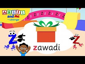 Akili anapenda Herufi Z! | Soma Alfabeti na Akili and Me | Katuni za Elimu kwa Watoto