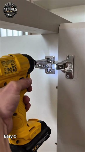 Perfect Cabinet Hinge Adjustment Guide 🔧✨ #Cabinetry #DIY #Woodworking