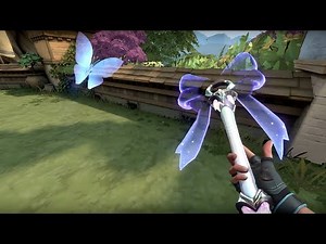 最新スキン「エヴォリ・ドリームウィングス 近接武器」ゲーム内での映像！【 VALORANT 】