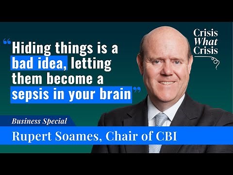 Rupert Soames on resilience from trauma, leading through crisis and the power of positivity