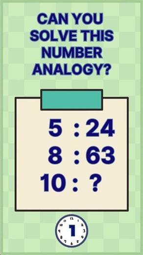 ❓🧩 95% Will Fail This Simple Logic! | Number Analogy #shorts