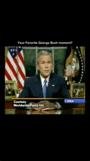 The American Silo on Instagram: "Love him or laugh at him, the man left a mark on all of us. Sure, he led the country through some serious times, but there was also a side to him that made you shake your head and smile. Whether it was his classic slips of the tongue, his awkward but genuine humor, or the way he could make even the stiffest room crack a smile, Bush reminded us that even presidents are human. He wasn’t perfect, far from it but that’s what made those moments funny, relatable, and h