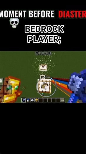 Java player vs bedrock player💀🔥