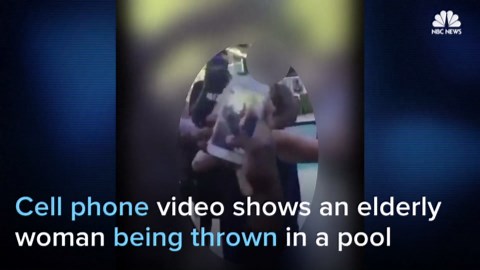 Video Shows Teen Throwing Woman Into Water at Pool Party