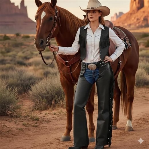 Women Western Leather Chaps Vest Genuine Leather Cowgirl Outfit | Fringe Biker Vest Cowboy Rodeo Style Leather Top Festival Western Wear - Etsy