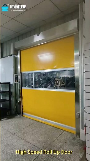 High Speed Roll Up Door for Efficient Warehouse Access
