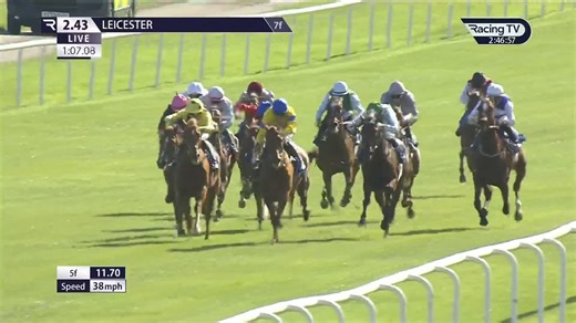 Remember the name! Miss Scott, a 650,000gns daughter of Night Of Thunder, looks a filly to follow after opening her account at the first time of asking in the £10,000 maiden. | Leicester Racecourse