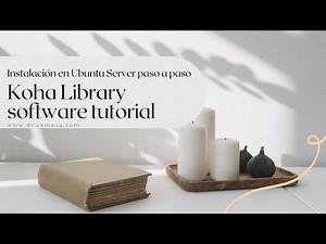 Koha Library software tutorial - Instalación en Ubuntu Server paso a paso