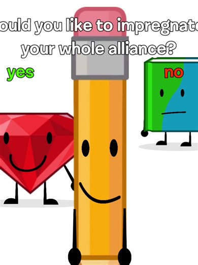 Pencil does not want to impregnate her alliance because she is a straight woman with a life #bfdi #bfdia #idfb #bfb #tpot #osc #objectshowcommunity #animation #tweening