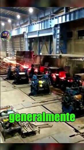🏭🔥⚙️ This is how cobblestone works in a steel mill #viral #curiosities