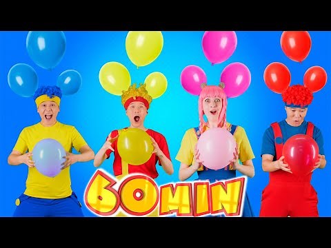 Baile & Estallido de Globos | MEGA Compilación | D Billions Canciones Infantiles