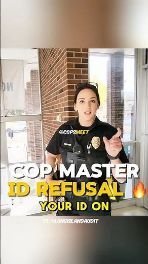 Cop challenged as auditor asserts legal rights🔥