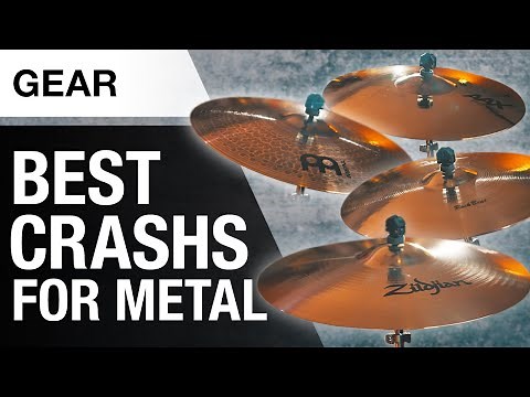 Best Crashs for Heavy Rock and Metal | Cymbal Comparison | Thomann