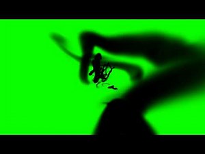 String Particles To Camera - Free Green Screen Animation