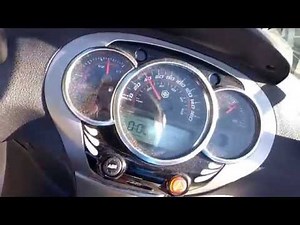 Piaggio Beverly 350 Sport Touring 0-100 km/h