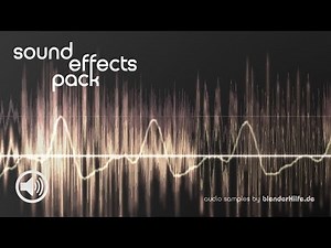Sound Effects Pack - 10.000 Sounds für deine Projekte