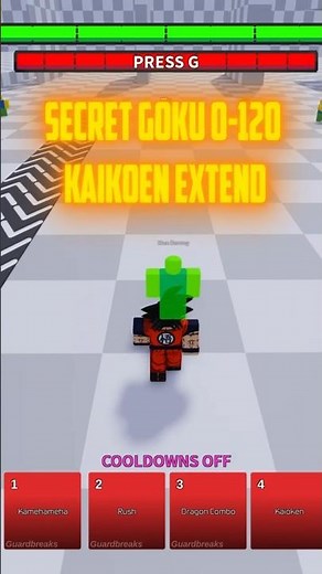 [ABA] GOKU NANMEK SECRET COMBO 0-120 KAIOKEN EXTEND