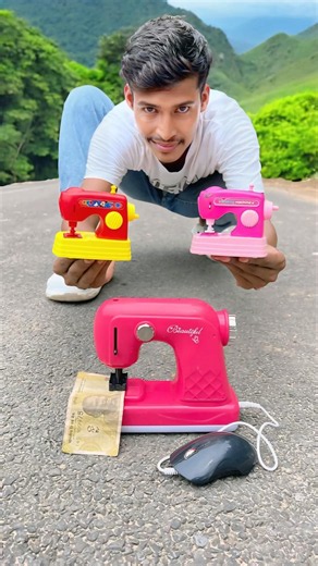 Small Battery Sewing Machine Vs Big Automatic Silai Machine Unboxing 😍