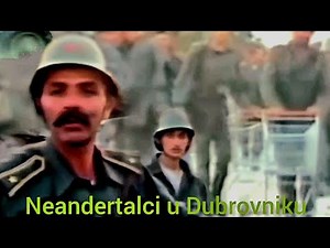 Neandertalci u Dubrovniku / medijsko-vojna armada na moru 1991. godine