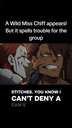 A Wild Miss Chiff appears! But it spells trouble for the group. #anime #FYP #Shonen #Mime #Clown