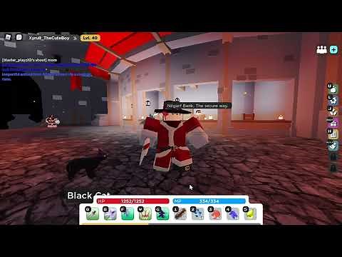 How to get Santa Armor in Vesteria - Roblox