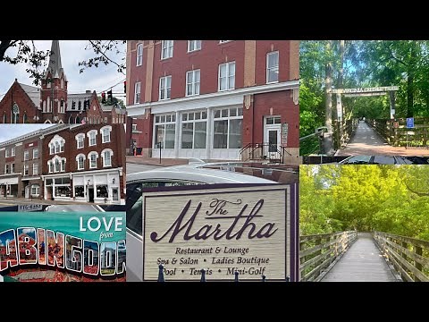 Abingdon, VA - Downtown District, Virginia Creeper Trail - Beautiful & Historic