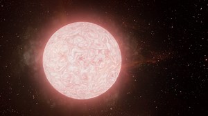 See the death of a red supergiant star