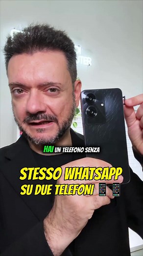 Come usare lo stesso WhatsApp su due telefoni #cosedicomputer