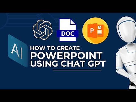 How to create Powerpoint using Chat GPT - Step by Step Guide.a