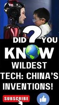 Wildest Tech: China’s Inventions & Futuristic AI Gadgets You Won’t Believe! Humanoid Robot Helper AI