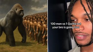 100 Men vs. 1 Gorilla | Know Your Meme