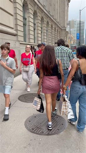 POV: The Busy Streets of Downtown Toronto! 🏙️ #TorontoLife #DowntownToronto
