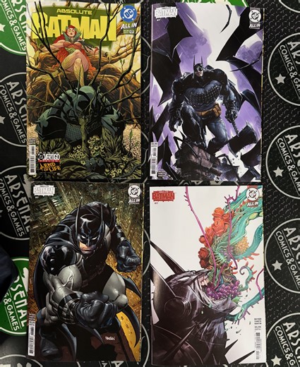 Arsenal Comics and Games | ABSOLUTE BATMAN #17 IS AVAILABLE NOW. ABSOLUTE POISON IVY S HERE. #absolutebatman | Instagram