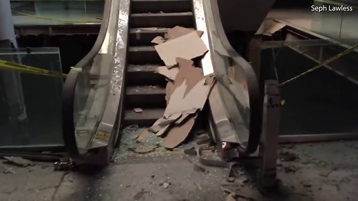 Explore an old dilapidated abandoned Maryland mall