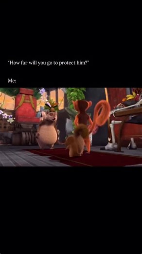Cold and Caring on Instagram: "Movie: Madagascar. Interesting fact (180 words): This scene represents one of the strongest emotional themes in the Ice Age series: protection through loyalty, not strength. The question “How far will you go to protect him?” highlights that real courage isn’t about being fearless or powerful, but about choosing to stand your ground when someone you care about is vulnerable. Characters in Ice Age often appear funny and clumsy, yet in moments like this, they show dee